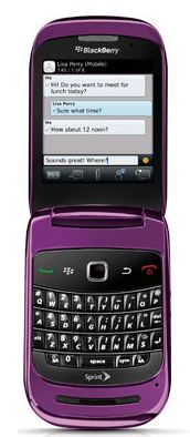BlackBerry Release Soon: BlackBerry Style 9670 Flips-out in Purple & Grey for $99