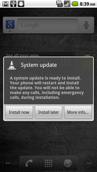Droid By Motorola 2nd 2.2 Update 4 Adobe Flash 10.1 Out Flashing