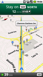 Android 1.6 Apps 2Day: Google Maps Nav(Beta) Navigates to Android 1.6 Phones