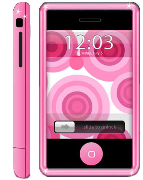 Smartphone on Think Pink Iphone Rival From Verizon And Microsoft   Wireless And