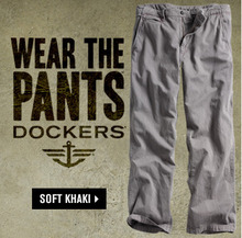 BlackBerry, iPhone, Android, WinMo, Ovi App Shazam Shazams Men Wear the Pants, Khaki Dockers Pant GiveaWay