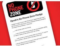 Oprah’s No Phone Zone Day April 30: Teens Admit Texting, Photographing, Surfing and Social Networking While Driving