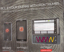 Droid 2 Official Soon $199 w/Contract w/o $599 Droid Classic Sold Out Incredible 8/10 Ship & Droid X 8/25 Ship Droid 2 Official Soon $199 w/Contract w/o $599 Droid Classic Sold Out Incredible 8/10 Ship & Droid X 8/25 Ship