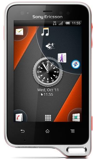 Sony Fitness Android Phone:  Sony Xperia Active Active in Q3 for Wet Hand Use