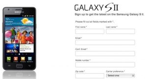 Samsung Galaxy S II News: Signs of Samsung Galaxy SII (Within, Attain, Function) U.S. Release Date