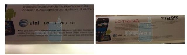 LG Thrilling News: LG Thrill Dual-Core $79.99 at Target Stores