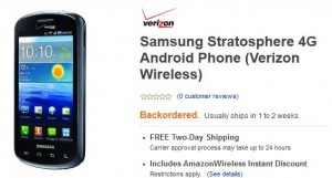 Samsung Stratosphere Sale