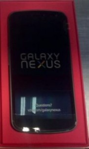 Galaxy Nexus box