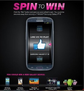 Win Free Samsung Galaxy S III Like T-Mobile