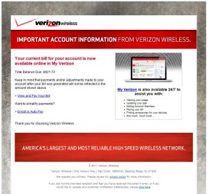 Verizon Phishing Scam